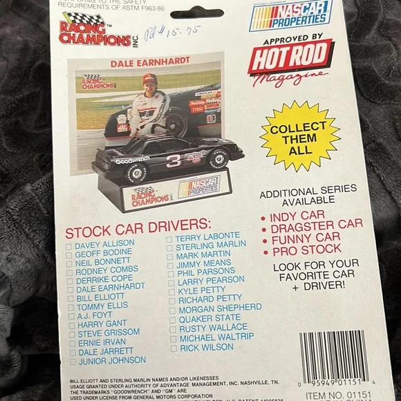 Rob Moroso Stock Car very Rare 1990 - Picture 2 of 3